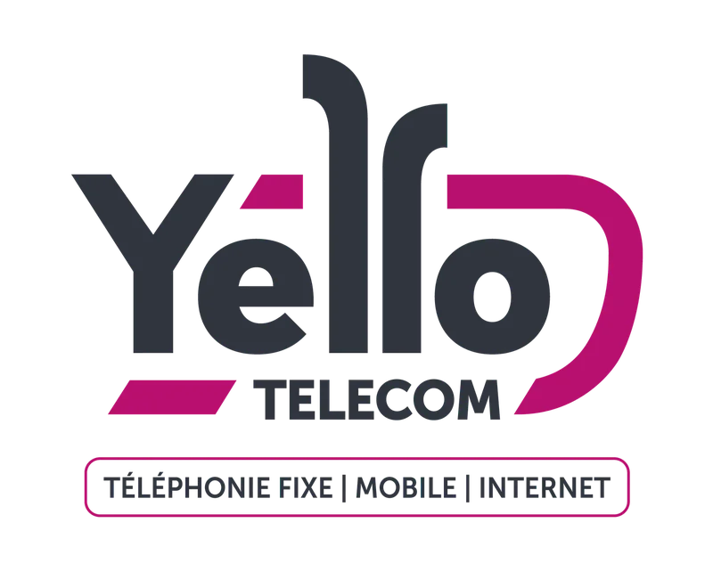 Logo de Yello Télécom, spécialiste téléphonie fixe, mobile et internet